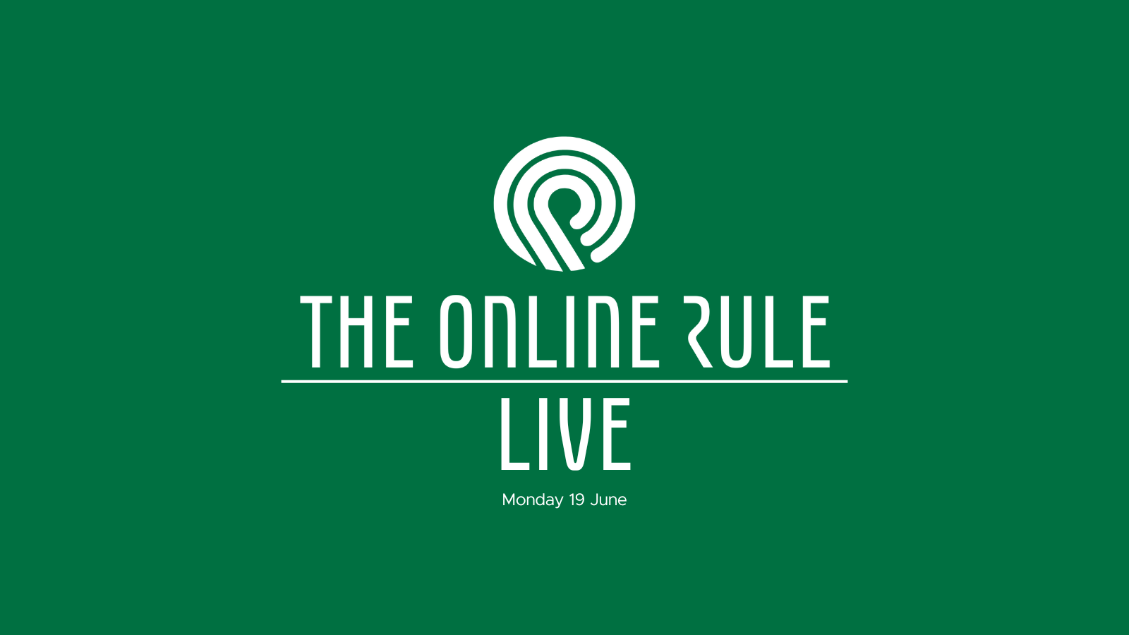 Catch-up: The Online Rule Live 2023