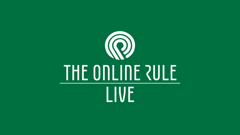 The Online Rule Live: Speaker applications
